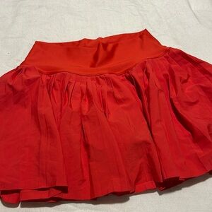 Alo Red Grand Slam Tennis Skirt Size Medium